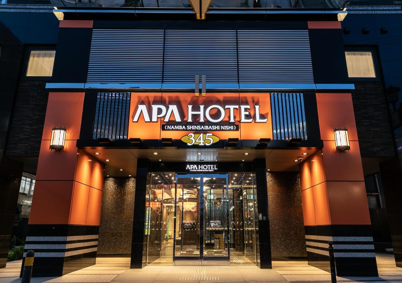 Apa Hotel Namba Shinsaibashi Nishi 오사카 외부 사진